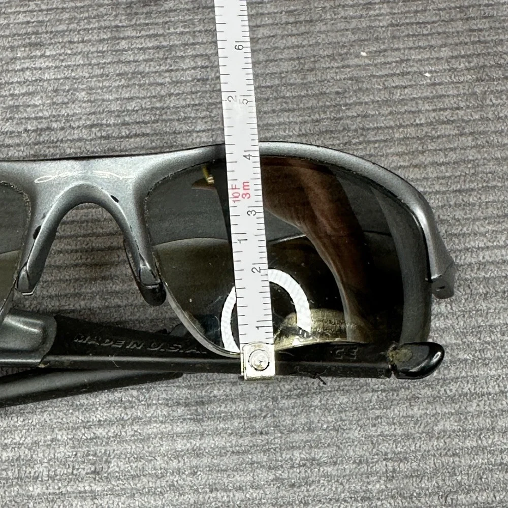 Oakley Flak Jacket XLJ Y2K Sunglasses Jet Black Iridium 13-721 Made in USA Sport